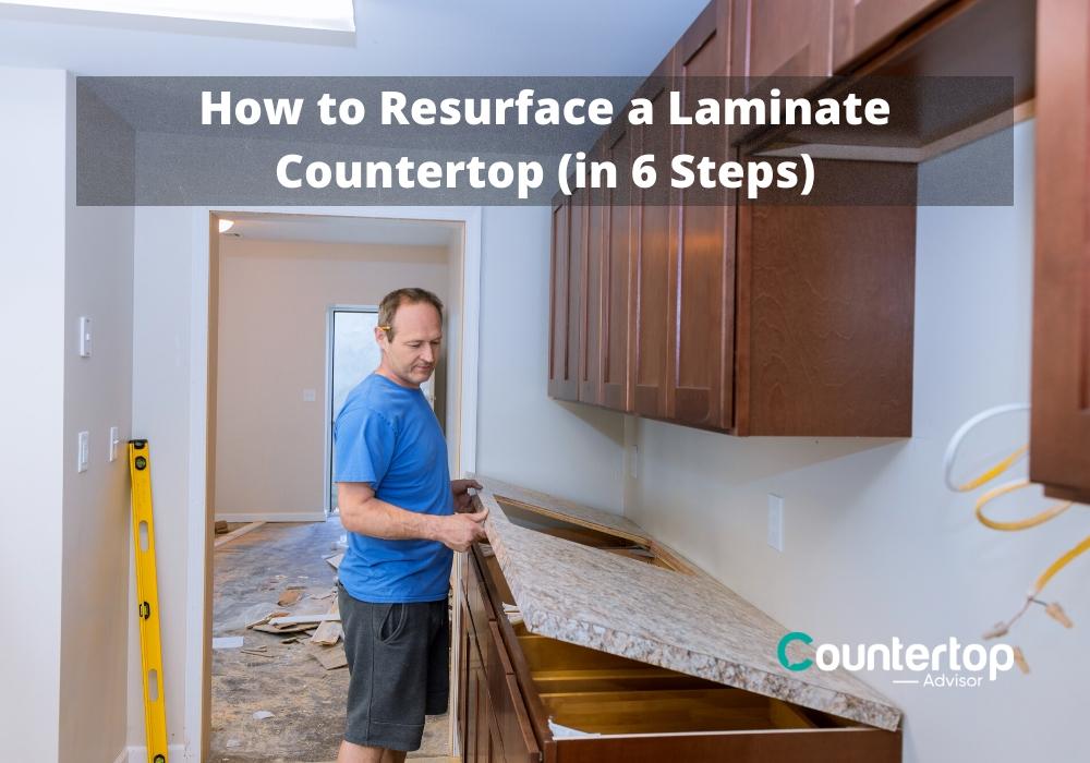 How to Resurface a Laminate Countertop (in 6 Steps)