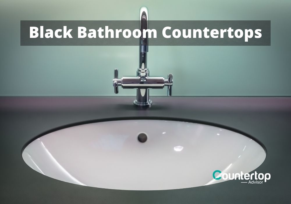 Black Bathroom Countertops