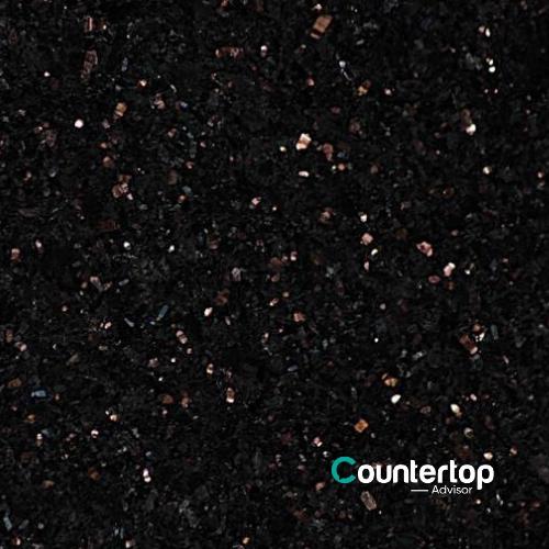 Black Galaxy Black Granite Countertops