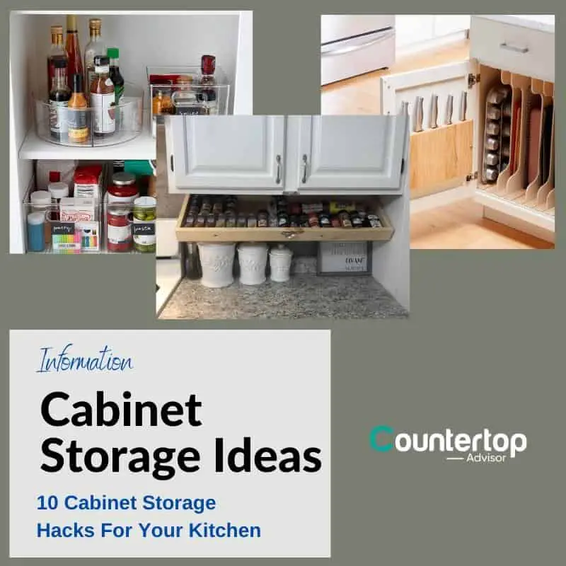 Cabinet Storage Ideas